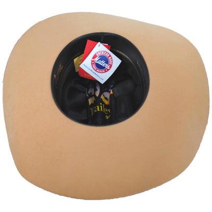 Bailey Western | Tecosa Wool Felt Western Hat | 130031 | under | HONEY