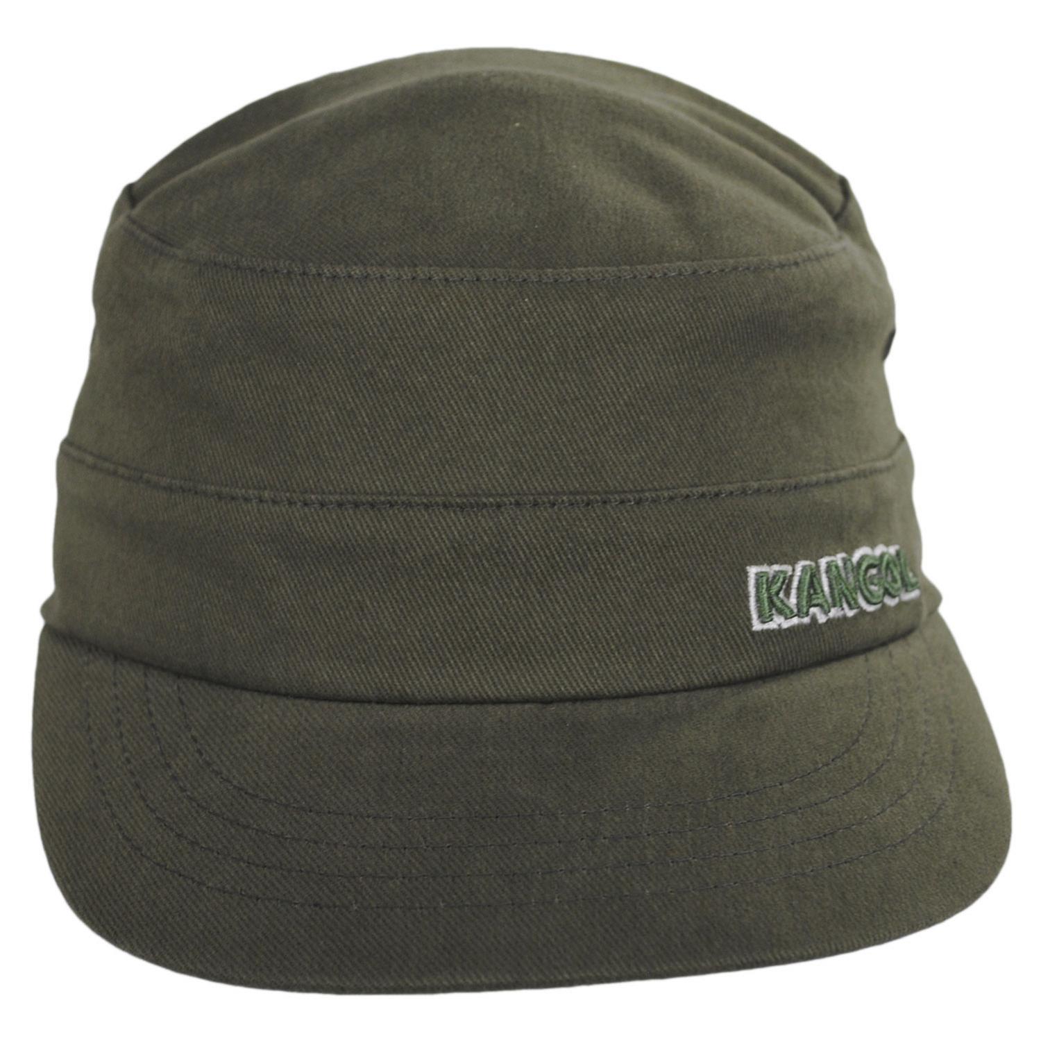 Kangol | Flexfit Cotton Twill Army Cap | 201110 | front | GREEN