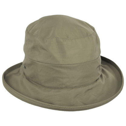Scala | Hanover Cloche Rain Hat | 106408 | lead | KHAKI