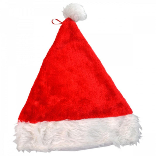 Jacobson | Deluxe Plush Santa Hat | 191554 | lead | RED/WHITE
