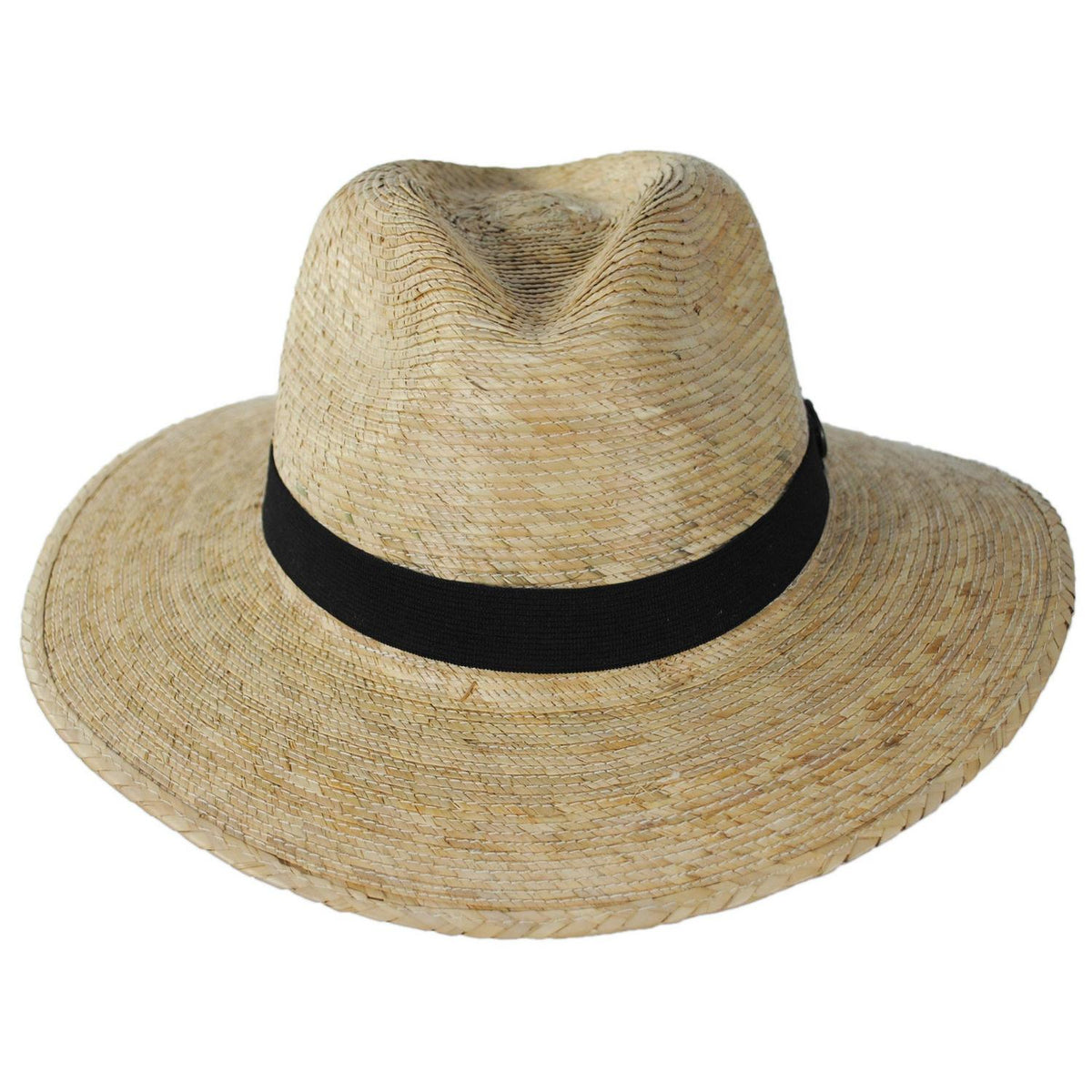 Tula Hats | Explorer Palm Straw Safari Fedora Hat | 128299 | front | NATURAL