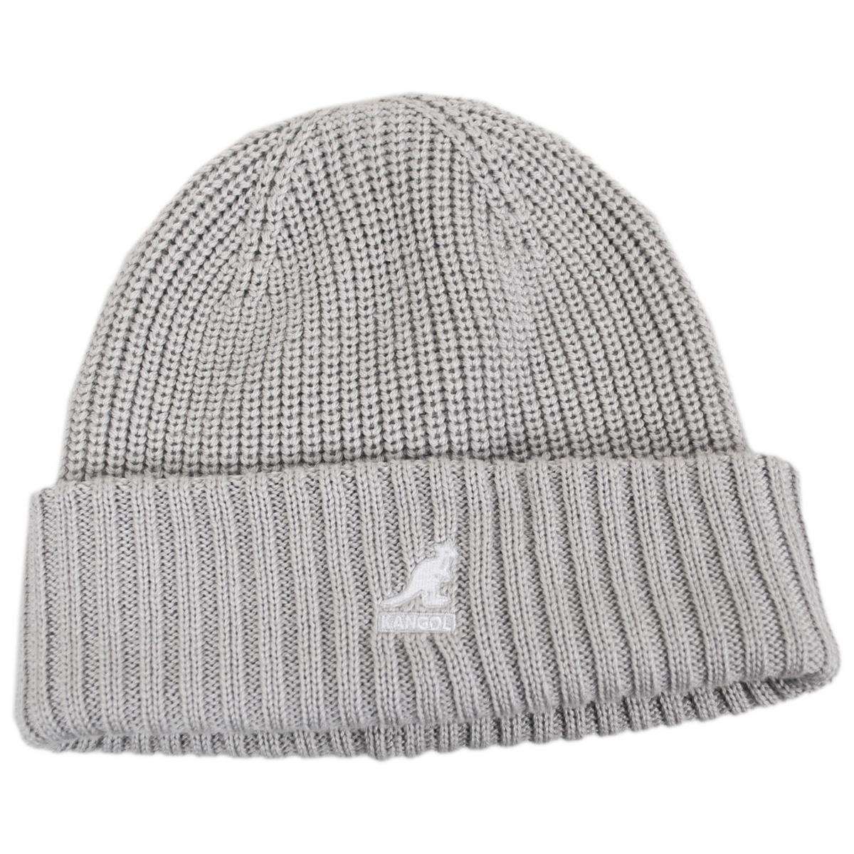 Kangol | Merino Wool Rib Beanie Hat | 500405 | lead | MOONSTRUCK