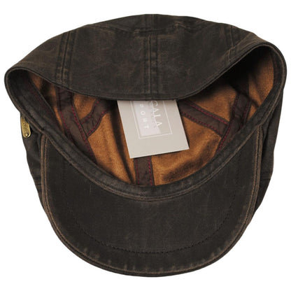 Scala | Weathered Cotton Ivy Cap | 160226 | under | BROWN