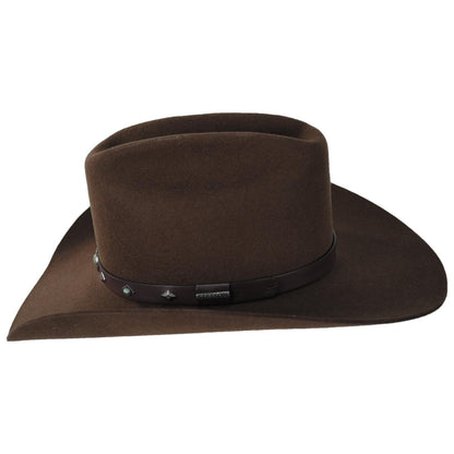 Stetson | Payton Wool Felt Western Hat | 130767 | profile | MINK