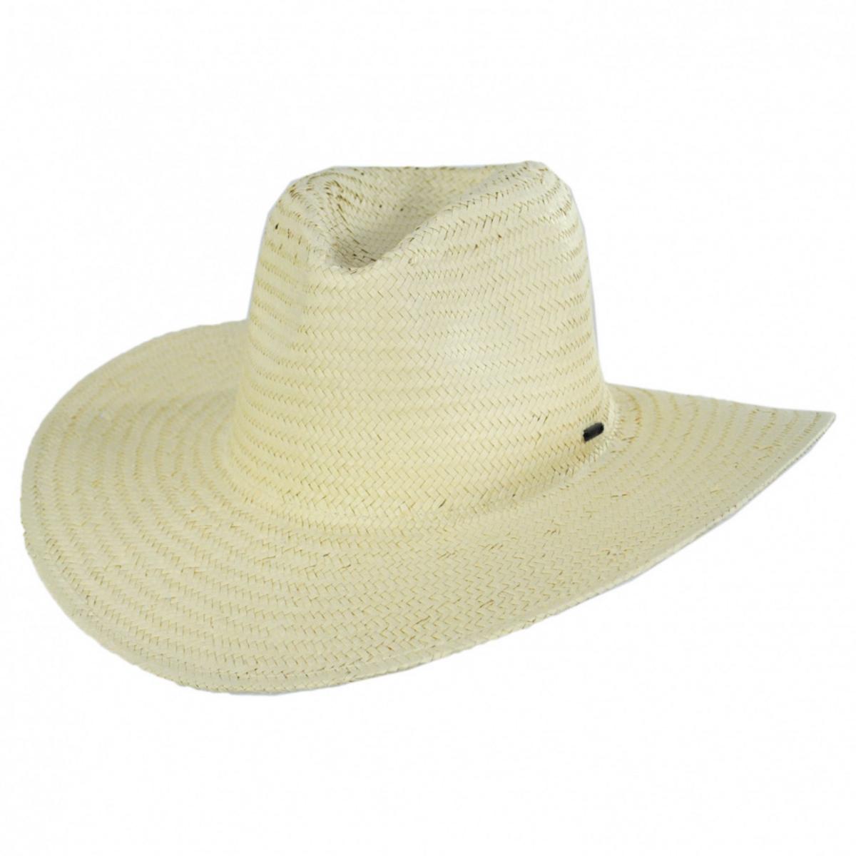 BRIXTON HATS | Seaside Toyo Straw Fedora Hat | 104044 | lead | NATURAL