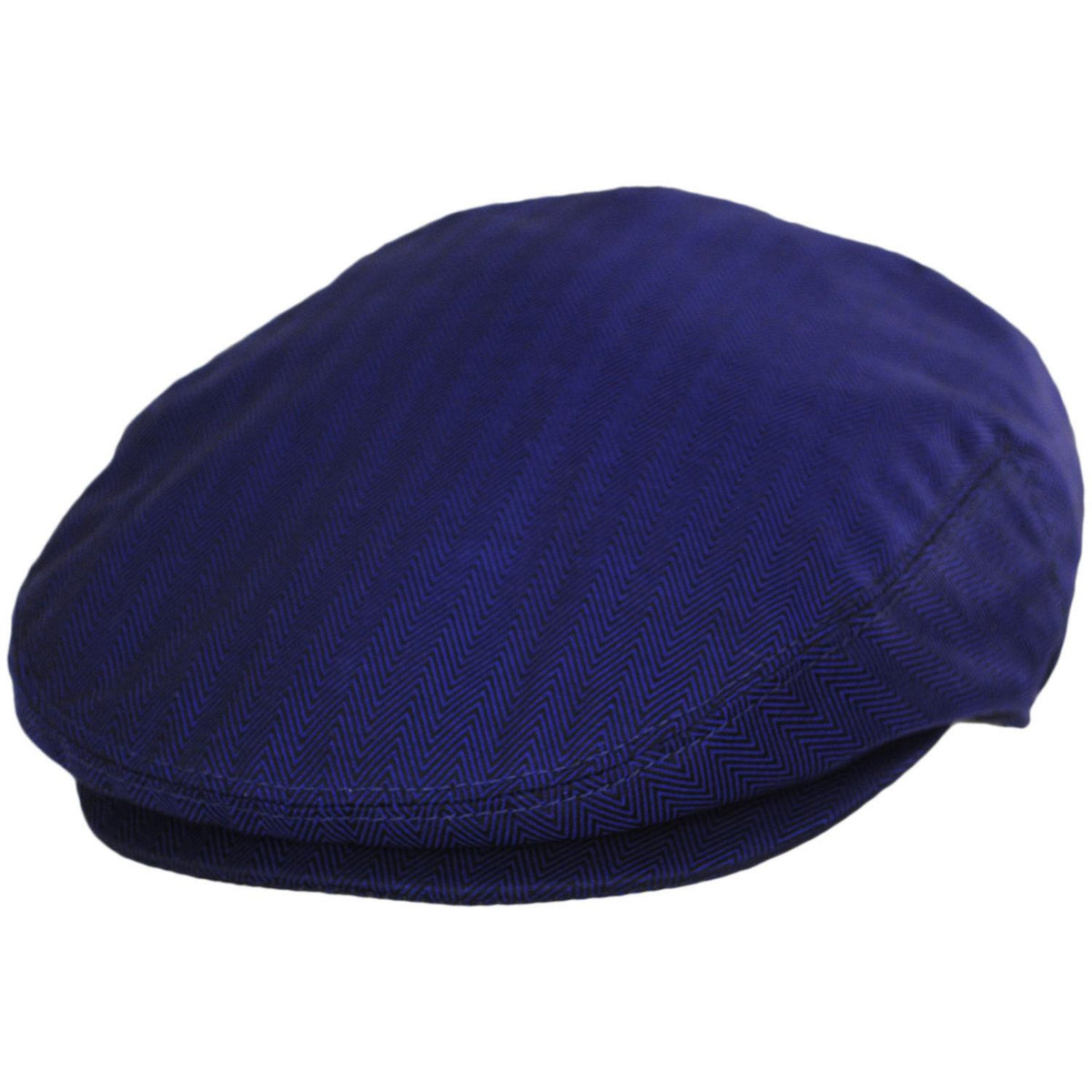 Baskerville Hat Company | Llanddew Cotton Herringbone Ivy Cap | 167680 | lead | NAVY BLUE