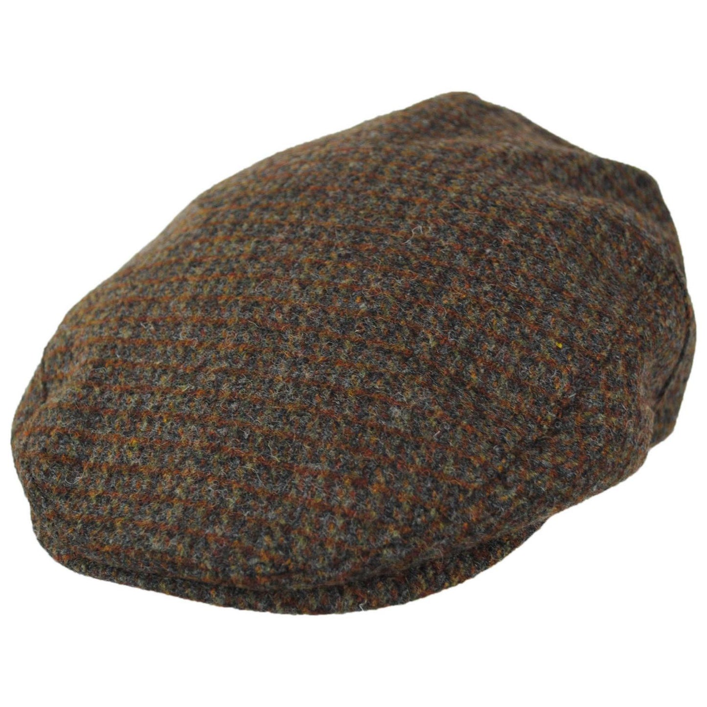 Scala | Tramel Wool Blend Ivy Cap | 160163 | lead | BROWN