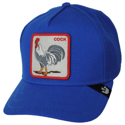 Goorin Bros | Rooster 100 Trucker Snapback Baseball Cap | 200644 | lead | BLUE