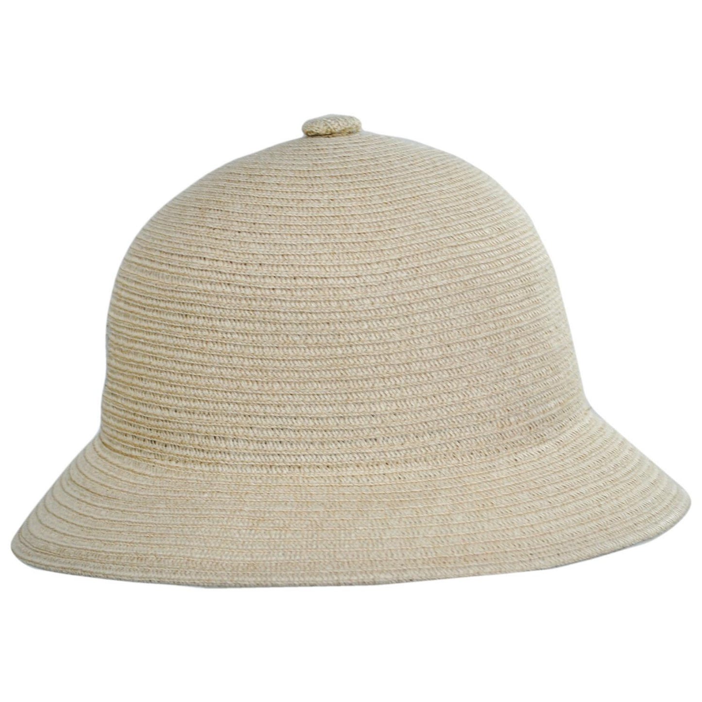 Kangol | Linen Braid Casual Bucket Hat | 185805 | profile | NATURAL LINEN
