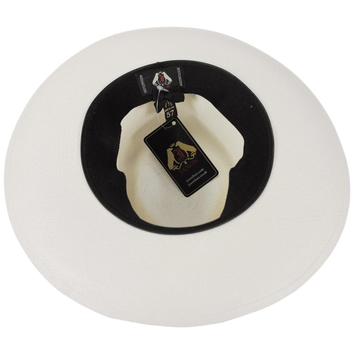 Jaxon Hats | Open Road Grade 8 Panama Straw Western Hat | 127150 | under | BLEACH
