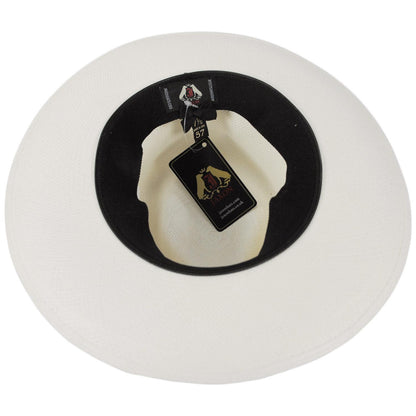 Jaxon Hats | Open Road Grade 8 Panama Straw Western Hat | 127150 | under | BLEACH