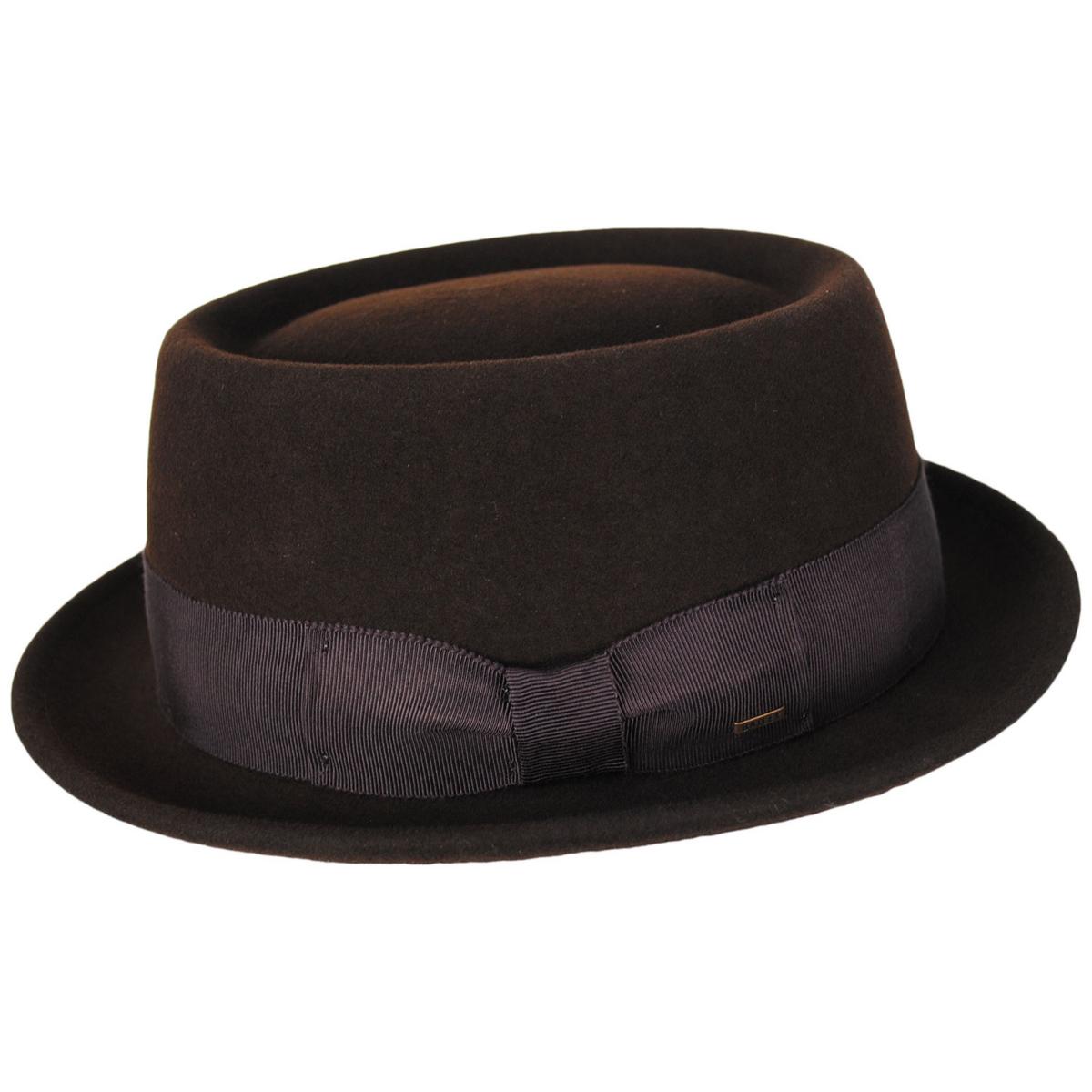 Bailey 1922 | Darron Wool LiteFelt Pork Pie Hat | 130000 | profile | JAVA BEAN