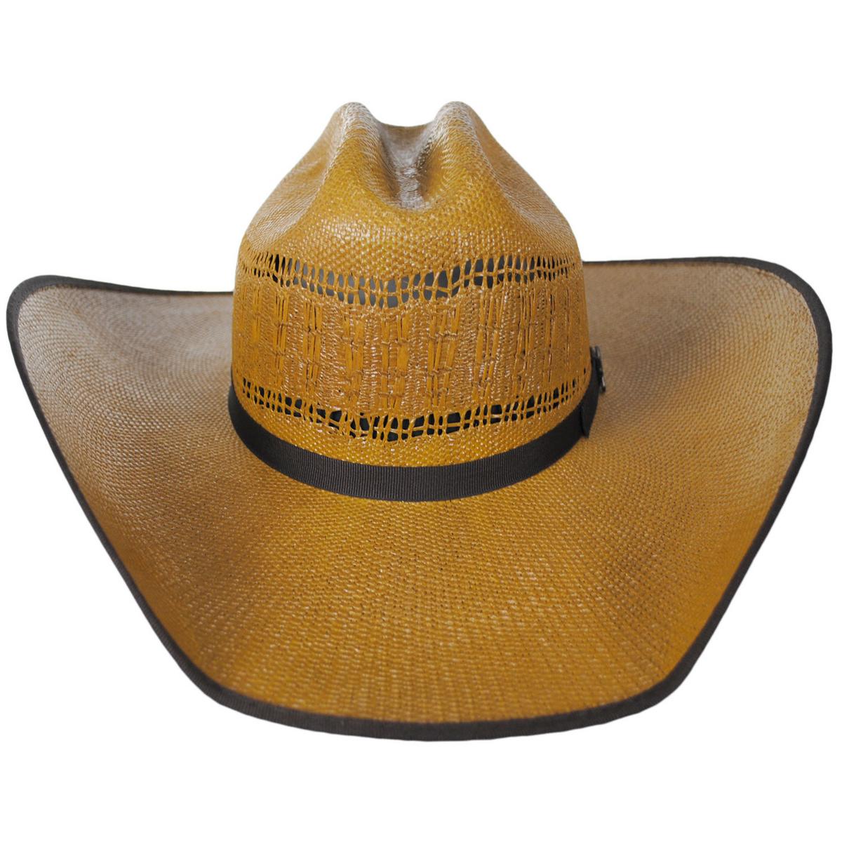 Bailey Western | Derren Bangora Straw Western Hat | 127913 | front | ADOBE