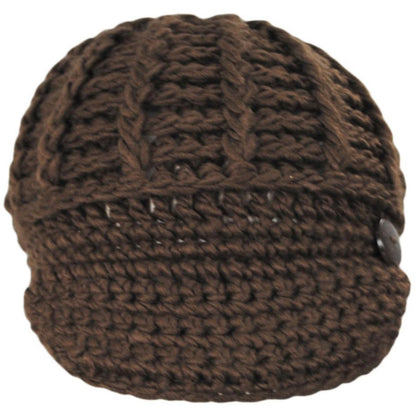 Letizia Chunky Knit Radar Cap