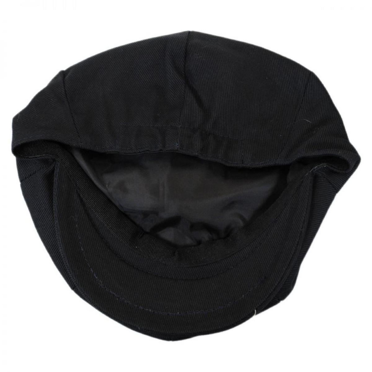 Jaxon Hats | Kid's Cotton Newsboy Cap | 512103 | under | NAVY BLUE