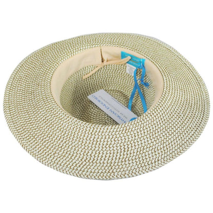Physician Endorsed | Esme Toyo Braid Fedora Hat | 102698 | under | WHITE TWEED