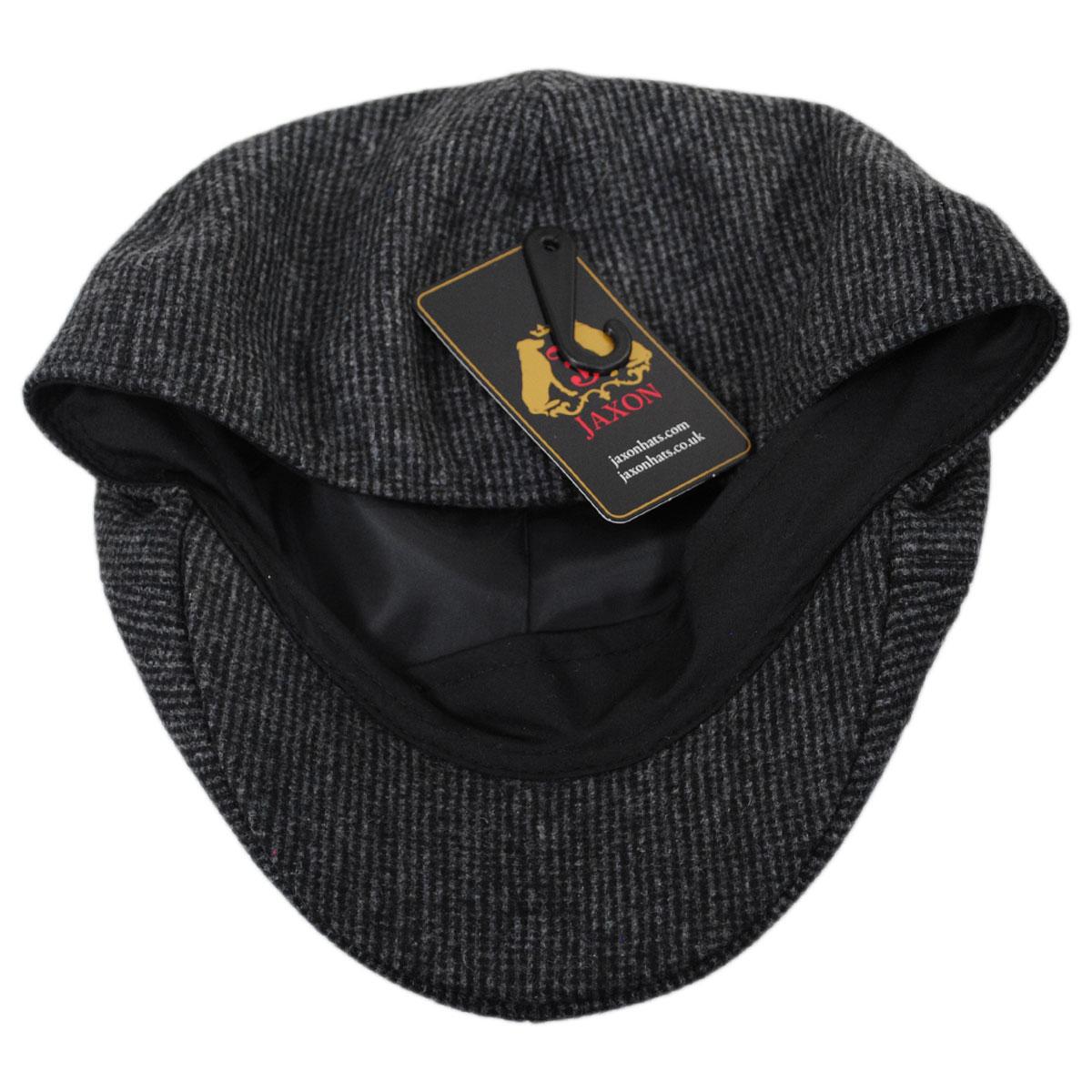 Jaxon Hats | Wholesale Atchison Wool Blend Duckbill Cap B2B Pre-Pack | B2B167745 | under | CHARCOAL