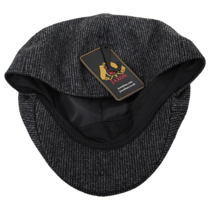 Jaxon Hats | Wholesale Atchison Wool Blend Duckbill Cap B2B Pre-Pack | B2B167745 | under | CHARCOAL