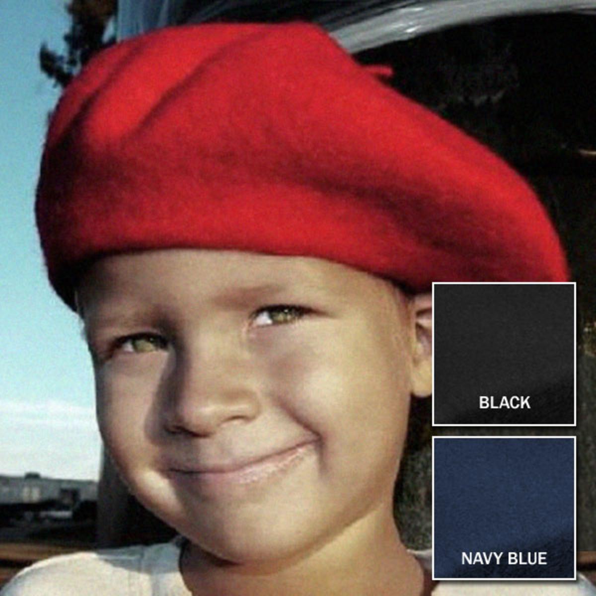 Village Hat Shop | Kid's Classic Wool Beret | 512000 | lsmone | RED