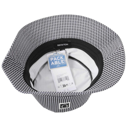 BRIXTON HATS | Eldon Water Packable Bucket Hat | 185561 | under | GREY HICKORY
