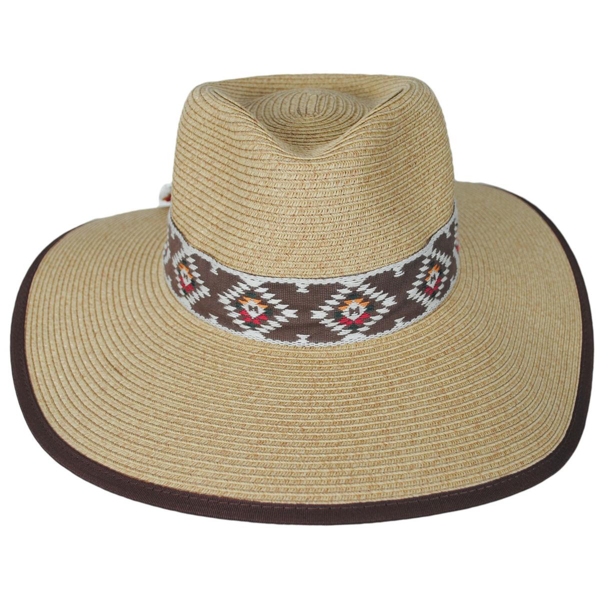 Jeanne Simmons | Cabo Toyo Straw Fedora Hat | 101810 | front | NATURAL