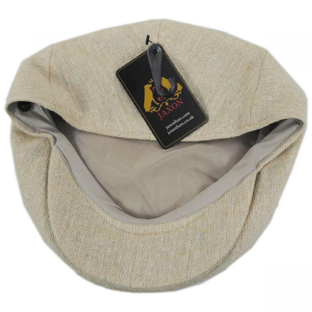 Jaxon Hats | Cabrillo Tweed Wool Blend Ivy Cap | 167568 | under | BEIGE