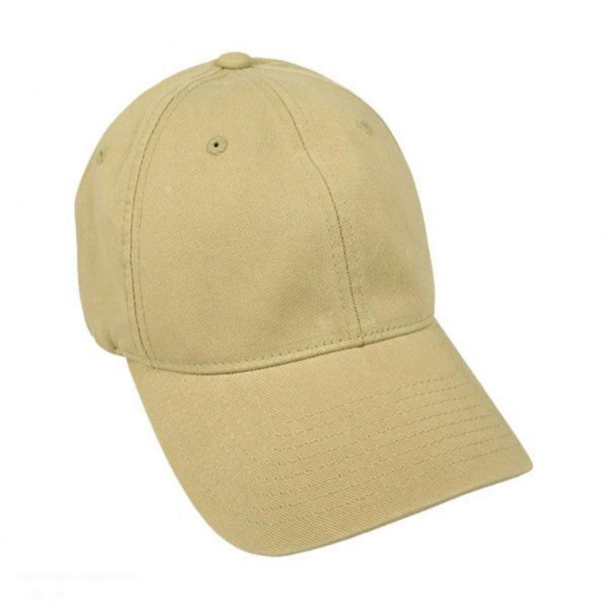 Flexfit | Garment Washed Cotton Twill LoPro 7 3/8 to 7 7/8 Flexfit Fitted Baseball Cap | 221508 | lead | KHAKI