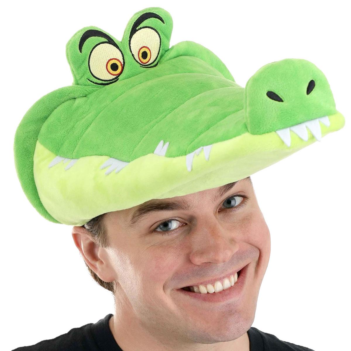 Disney | Peter Pan Tick-Tock the Croc-odile Velour Hat | 190519 | lsmone | GREEN