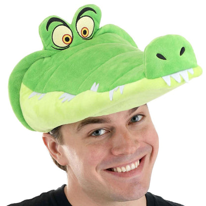 Disney | Peter Pan Tick-Tock the Croc-odile Velour Hat | 190519 | lsmone | GREEN