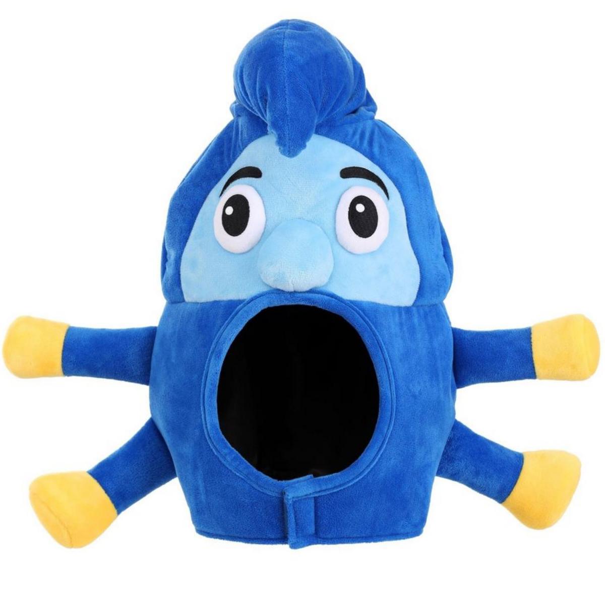 Elope | Caterpillar Plush Hood | 190447 | lead | BLUE