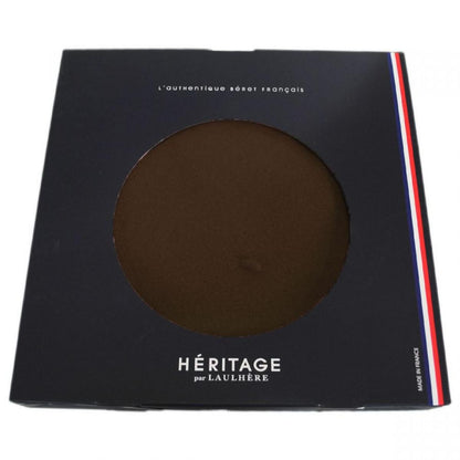 Heritage par Laulhere | Authentique Classic Wool Beret | 151058 | front | COCOA