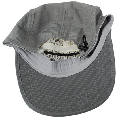 Kangol | Kangol Nylon Jockey Cap | 201138 | under | WARM GREY