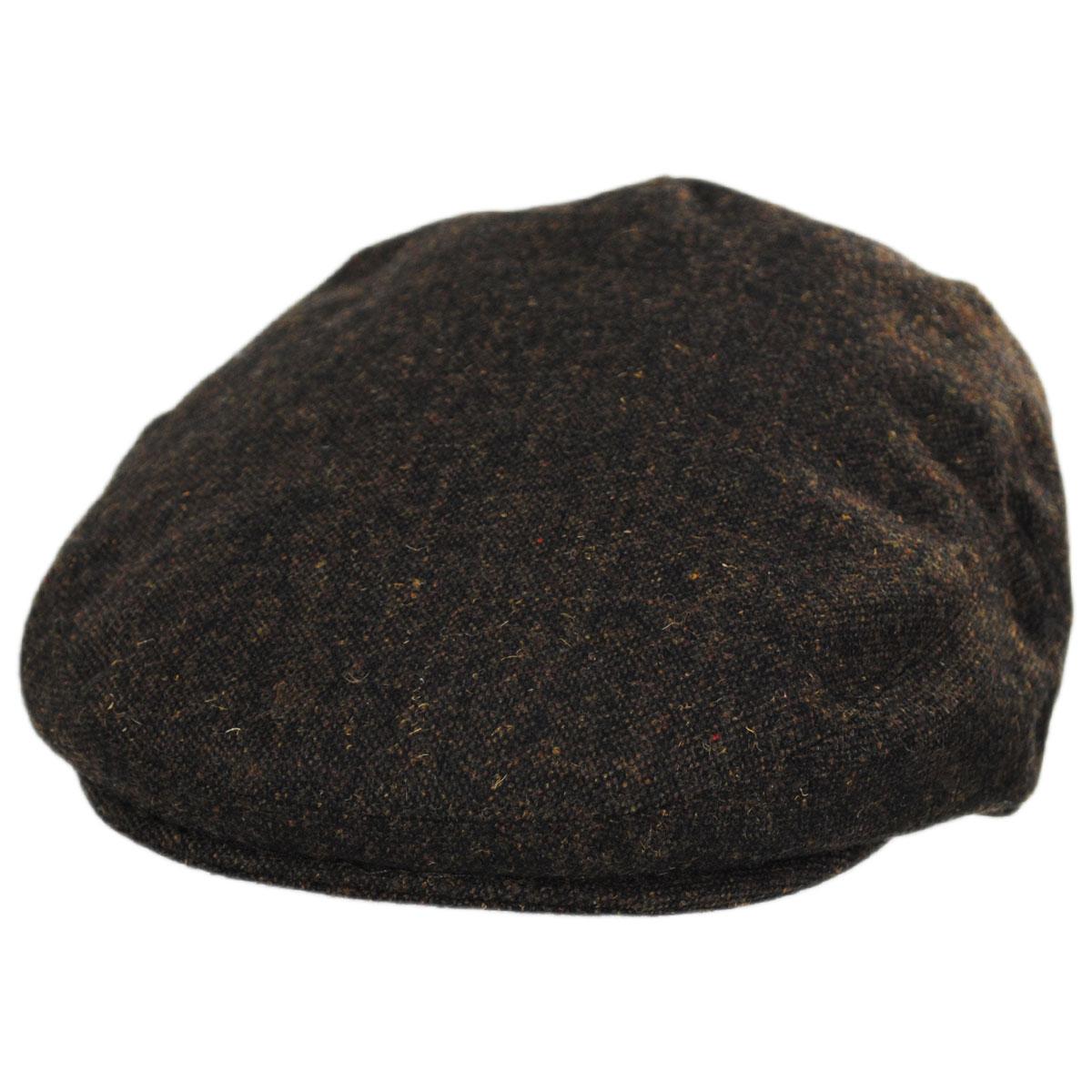 Jaxon Hats | Wholesale Troubadour Tweed Wool Blend Ivy Cap B2B Pre-Pack | B2B167567 | lead | BROWN