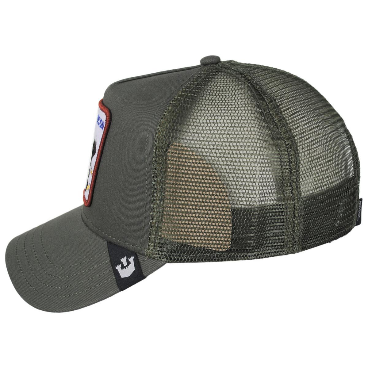 Goorin Bros. Freedom hat Goorin Bros The Freedom Eagle Trucker Cap In Black - FREE  main image 3