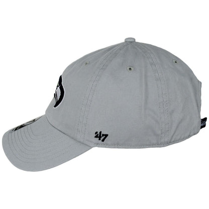 47 Brand | Seattle Seahawks NFL Clean Up Strapback Baseball Cap Dad Hat | 203590 | profile | GRAY