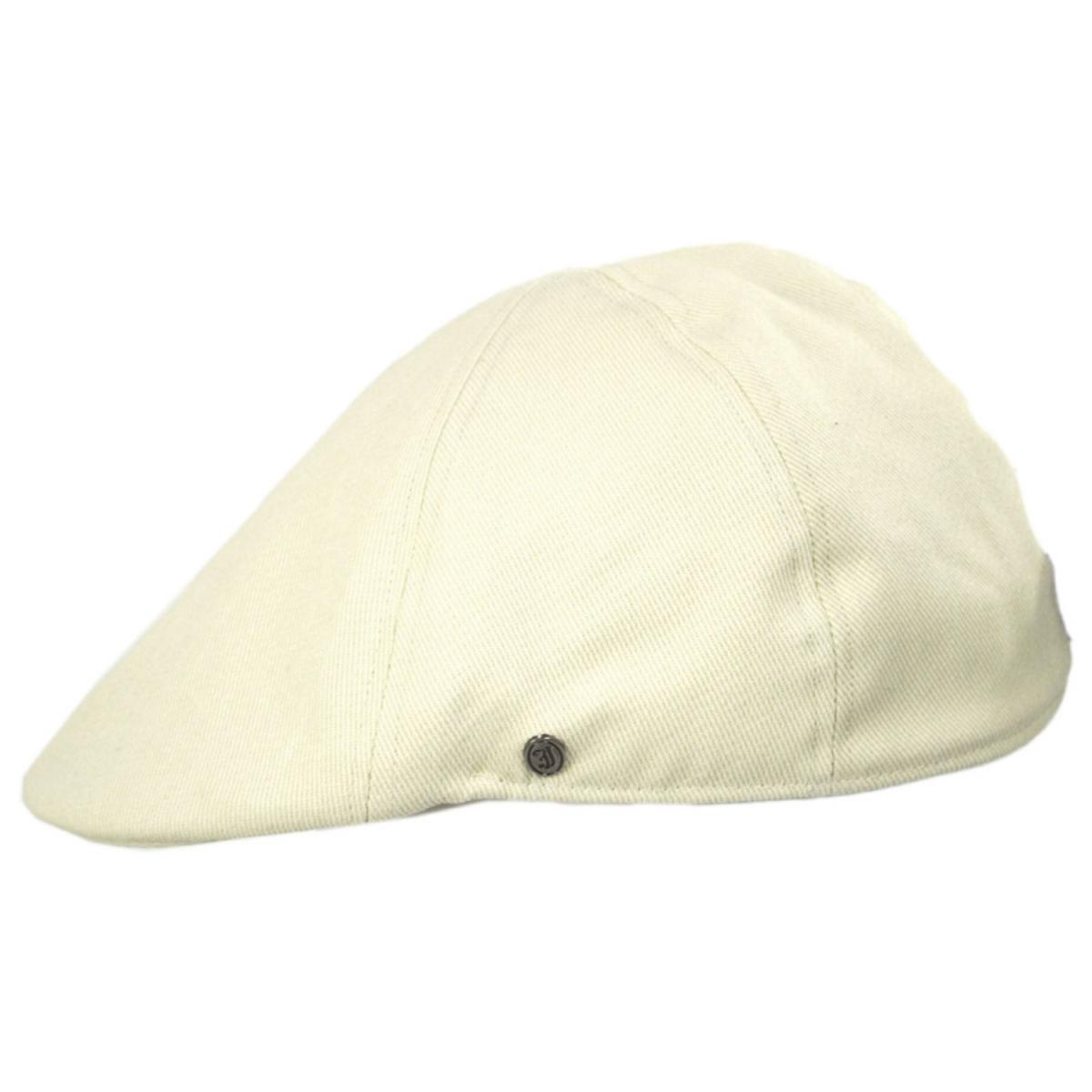 Jaxon Hats | Cotton Twill Duckbill Cap | 167739 | profile | BEIGE