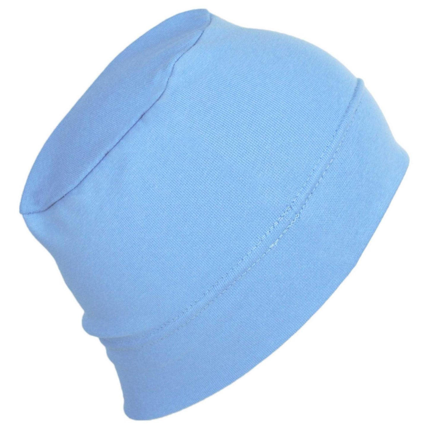 Slumbercap | Cotton Beanie Hat | 500899 | lead | BABY BLUE