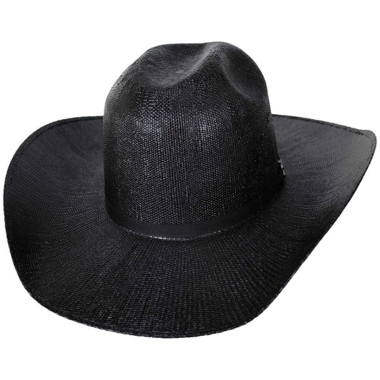 Bailey Western | Greybull Bangora Straw Western Hat | 127949 | lead | BLACK