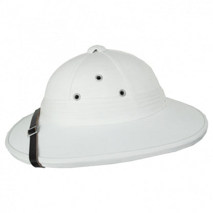 Village Hat Shop | French Pith Helmet - White | 155800W | profile | WHITE
