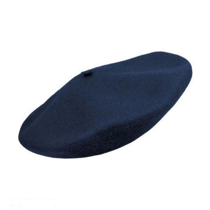 Village Hat Shop | Kid's Classic Wool Beret | 512000 | lead | NAVY BLUE