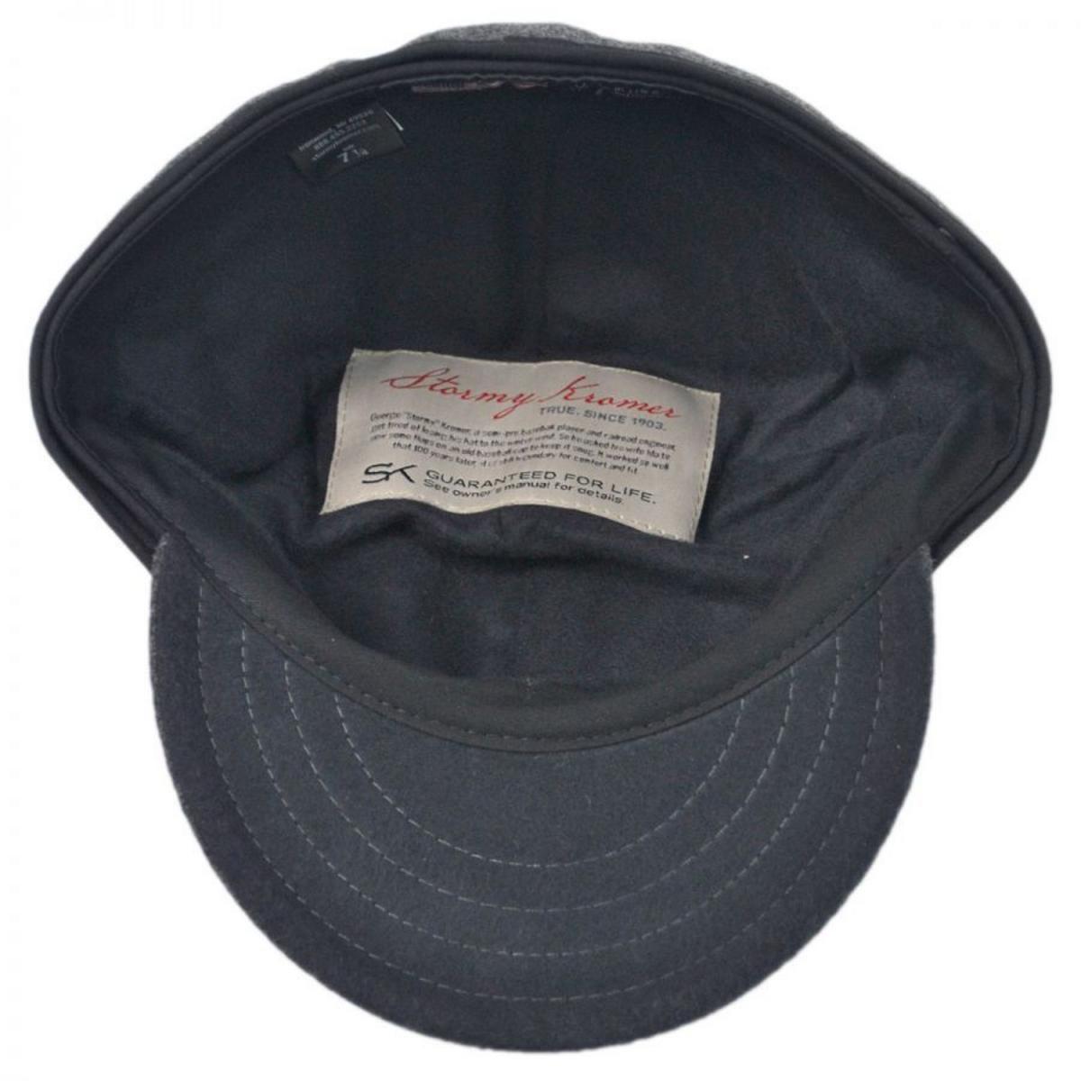 Stormy Kromer | Original Wool Cap | 220700 | under | CHARCOAL