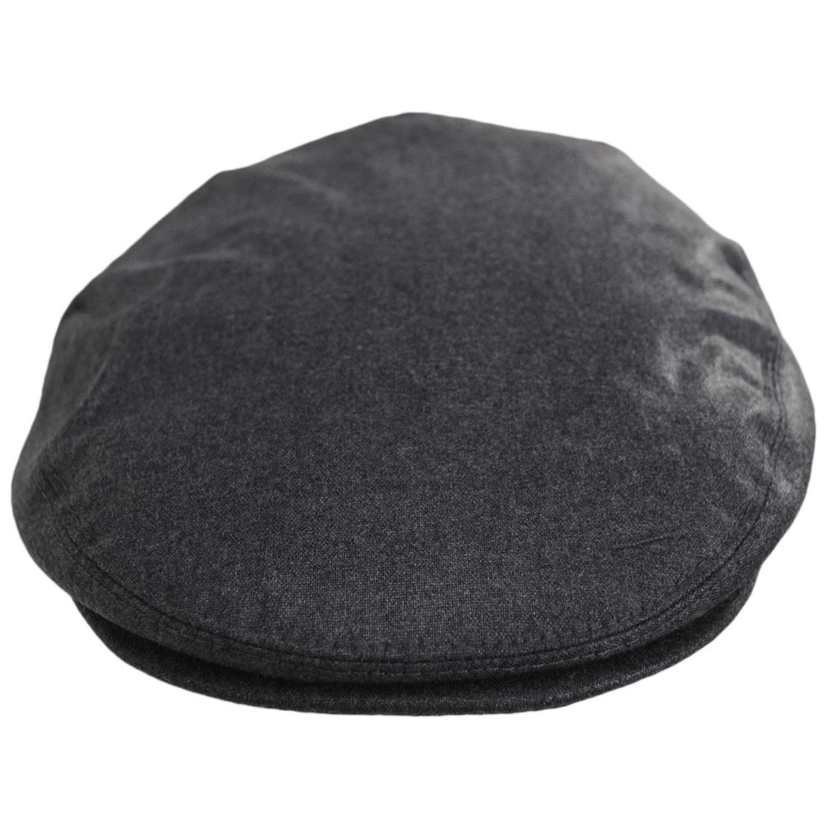 Baskerville Hat Company | Wholesale Attingham Wool Poplin Ivy Cap B2B Pre-Pack | B2B167671 | front | GREY