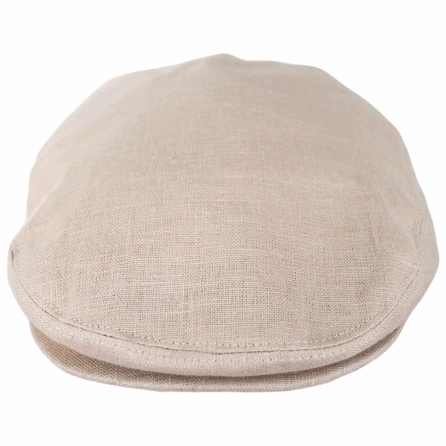 Jaxon Hats | Linen and Cotton Ivy Cap | 167732 | front | NATURAL