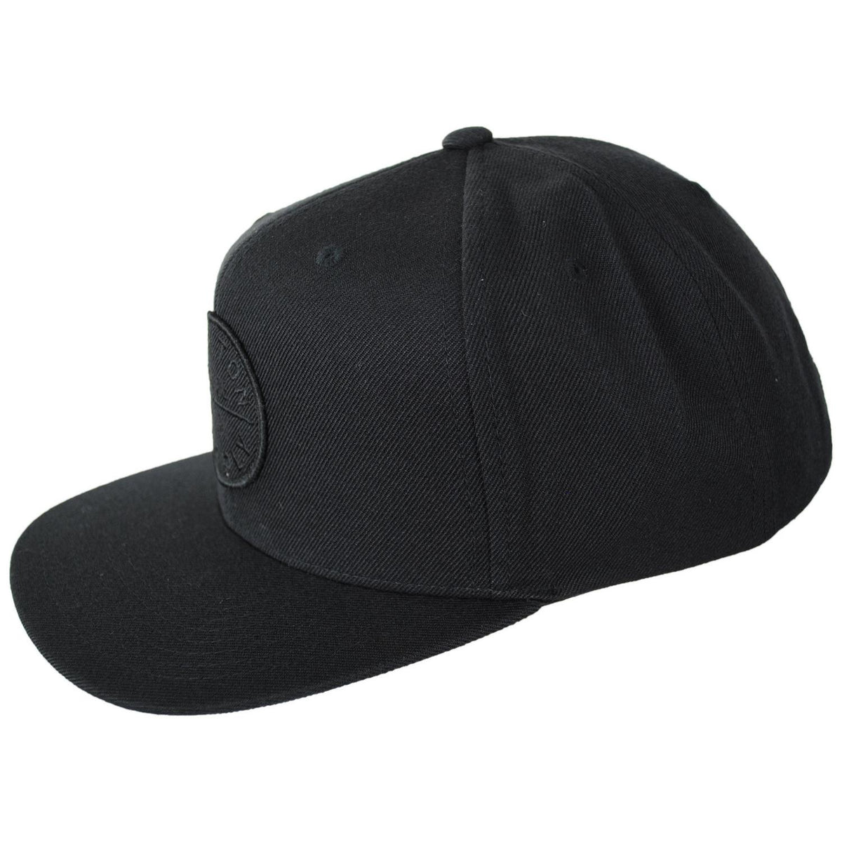 BRIXTON HATS | Oath III Snapback Baseball Cap | 201713 | profile | BLACK/BLACK