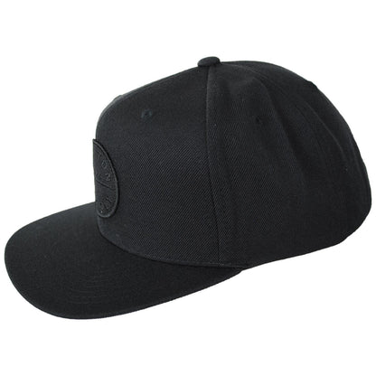 BRIXTON HATS | Oath III Snapback Baseball Cap | 201713 | profile | BLACK/BLACK