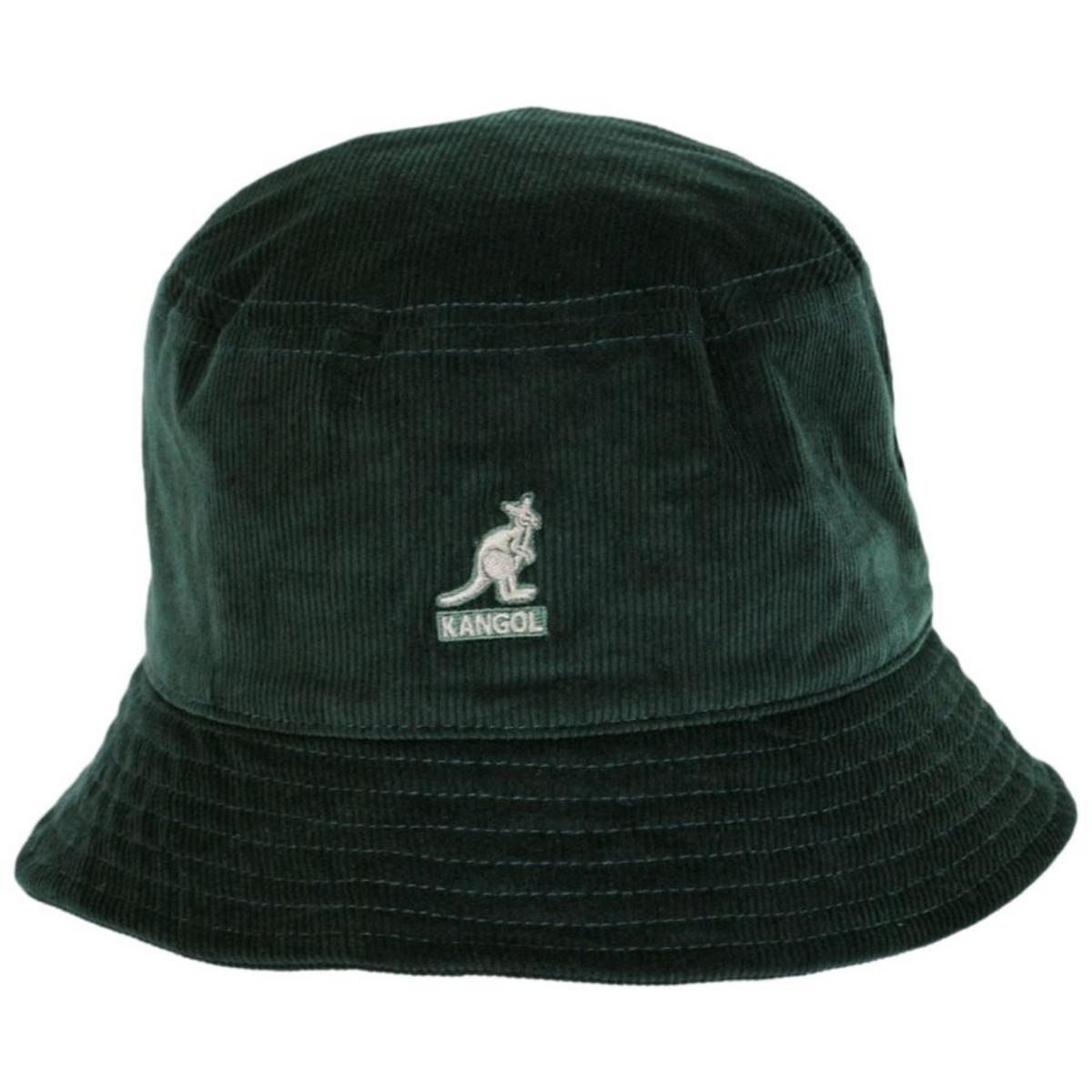 Kangol | Corduroy Cotton Blend Bucket Hat | 185710 | front | FORRESTER