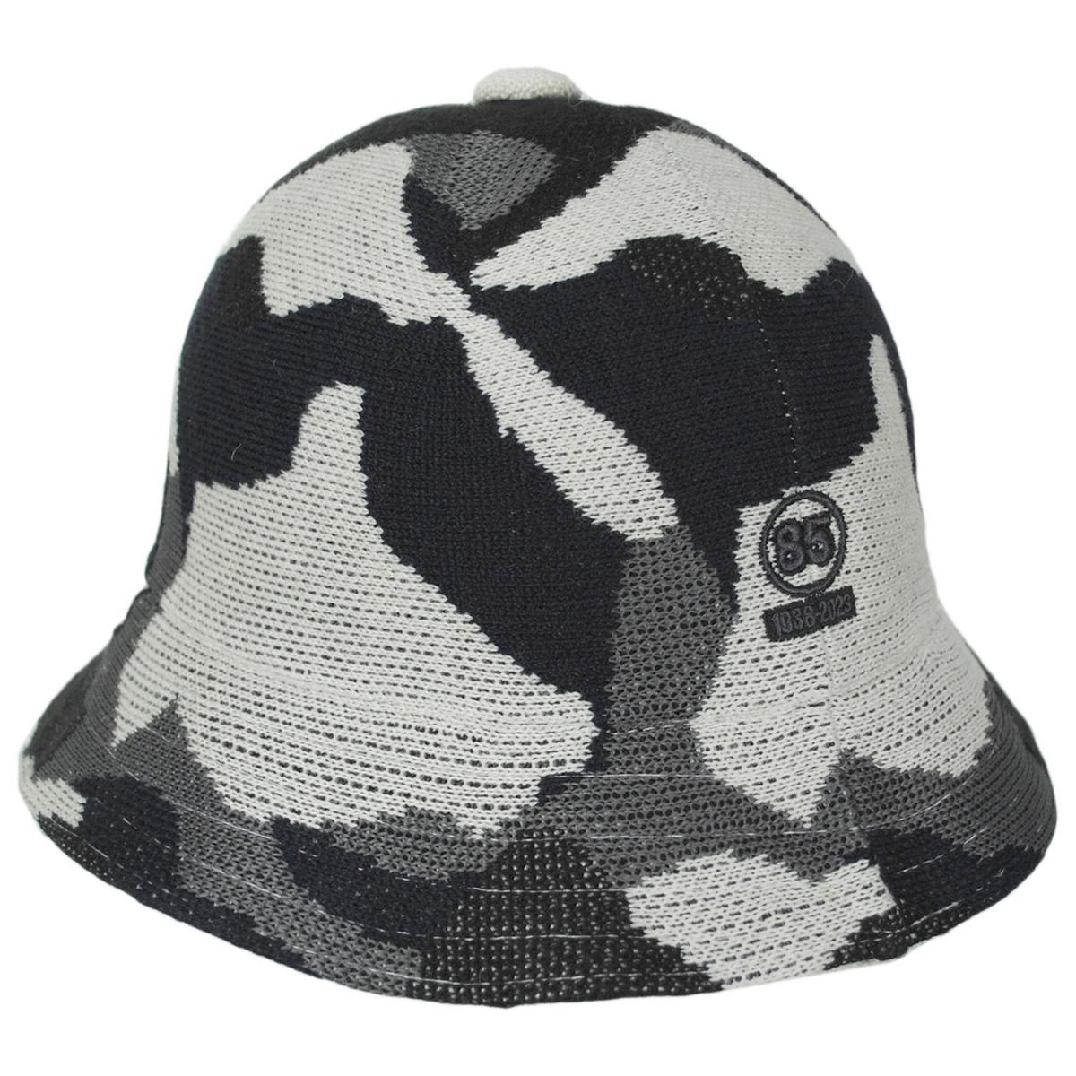 Kangol | Joyful Collage Casual Bucket Hat | 185806 | profile | BLACK MIX