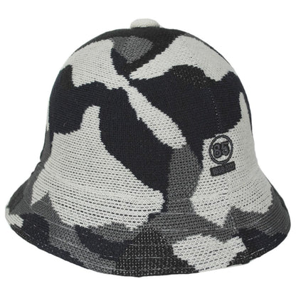 Kangol | Joyful Collage Casual Bucket Hat | 185806 | profile | BLACK MIX