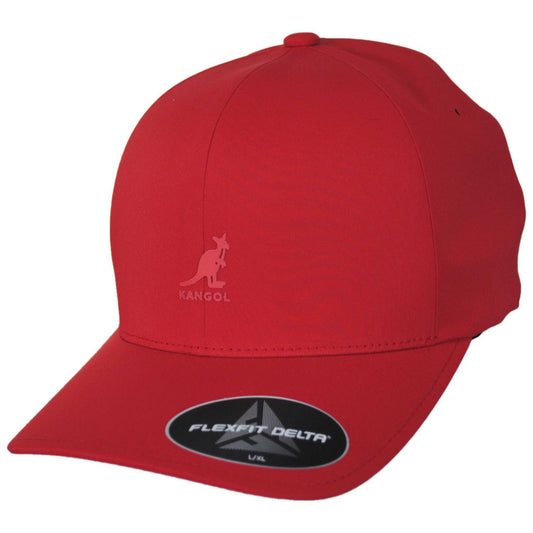 Kangol | Flexfit Delta Tech Fitted Baseball Cap | 201189 | lead | RED