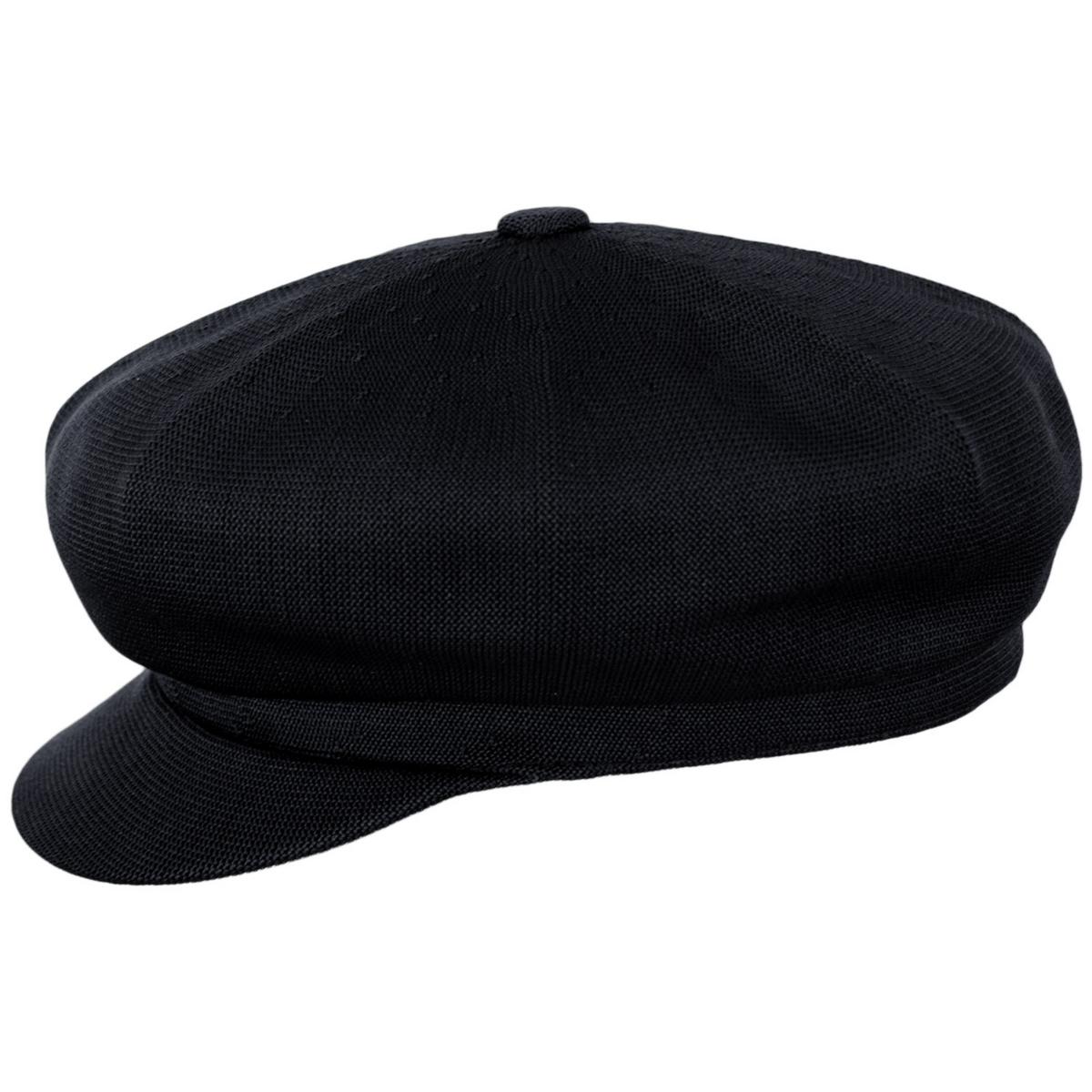 Kangol | Tropic Spitfire Newsboy Cap | 160802 | profile | BLACK